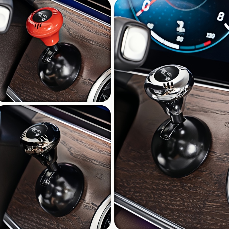 

One-button Start Button Cover For Metal Car, One-button Start Joystick, /stop Control Decoration Accessories