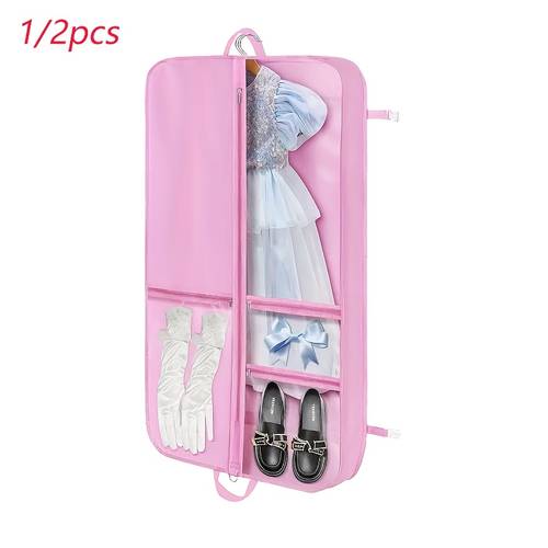 imagem do item capas para roupas de dança, capa para de dança de 40 para competição de dança com múltiplos bolsos e alças, para recitais e práticas de dança
