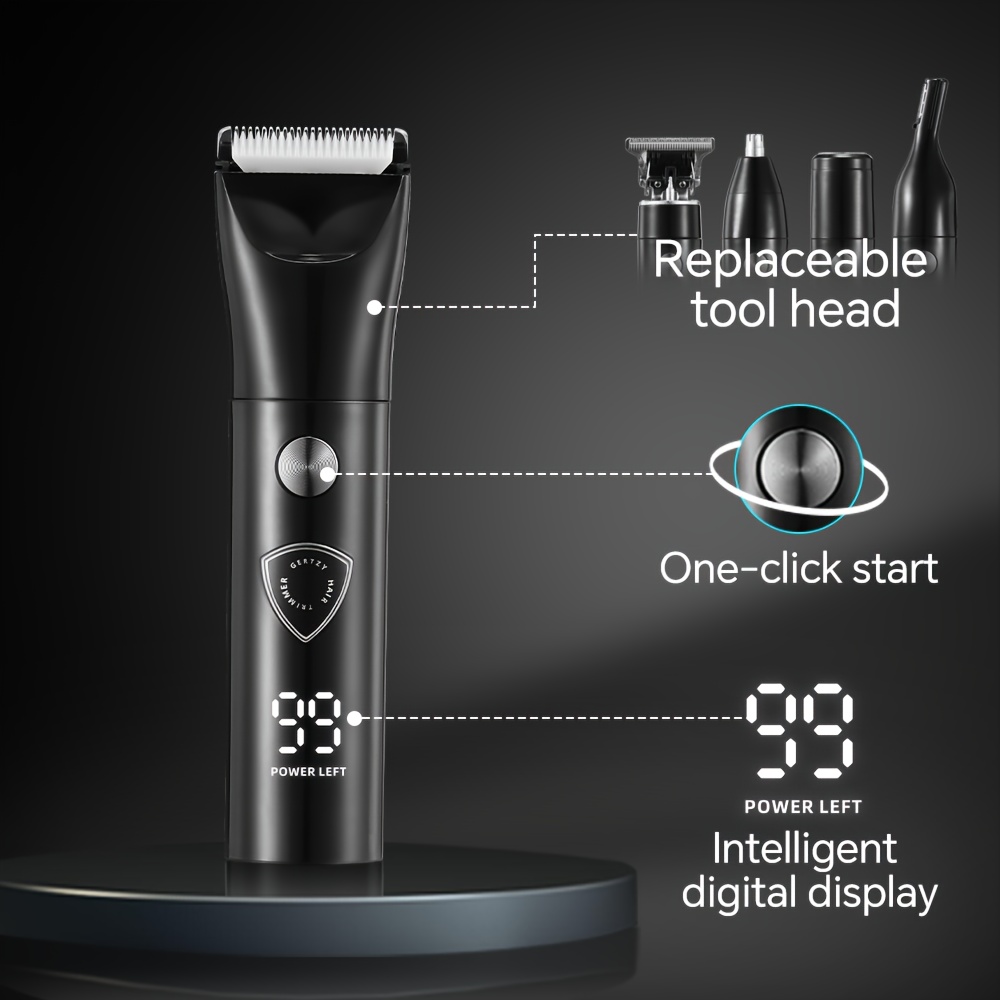   professional mens body hair trimmer groin and body trimmer with built in usb charging port multifunctional trimmer essential for home and travel and   a   for fathers day gifts Product details 5