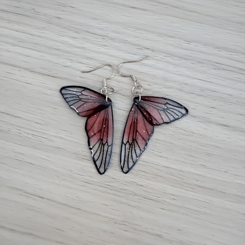 TEMU 1 Par de Aretes de Mujer con de Coloridas de , Aretes Premium con Diseño de de Cigarras