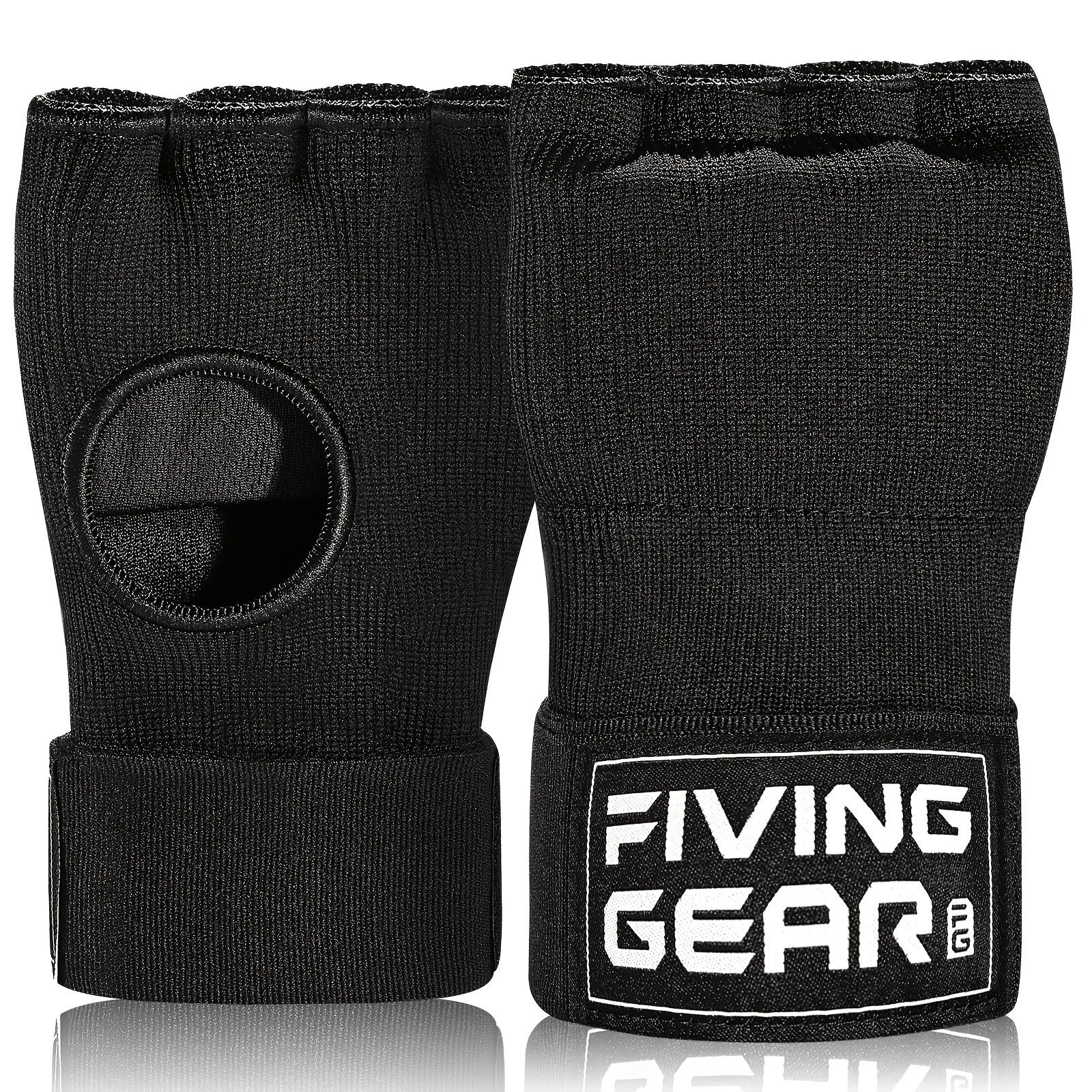 Fiving 1 Pair Gel Boxing Gloves For Men And Women, Suitable For Boxing Training
