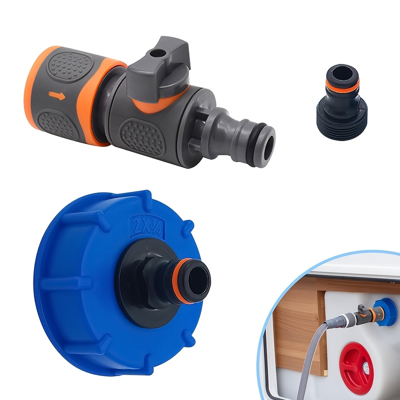 Image of 1set Water Filling Adapter Motorhome Water Connection Accessories Filling Adapter Coupling Rv Freshwater Tanks Parts