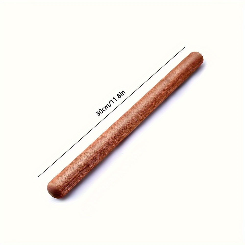 TEMU 1pc, Wooden Rolling Pin, Rolling Pin, Dough Roller, For Pizza, Pie, , Dumplings, Noodles, And More, Kitchen Utensils, Kitchen Gadgets, Kitchen