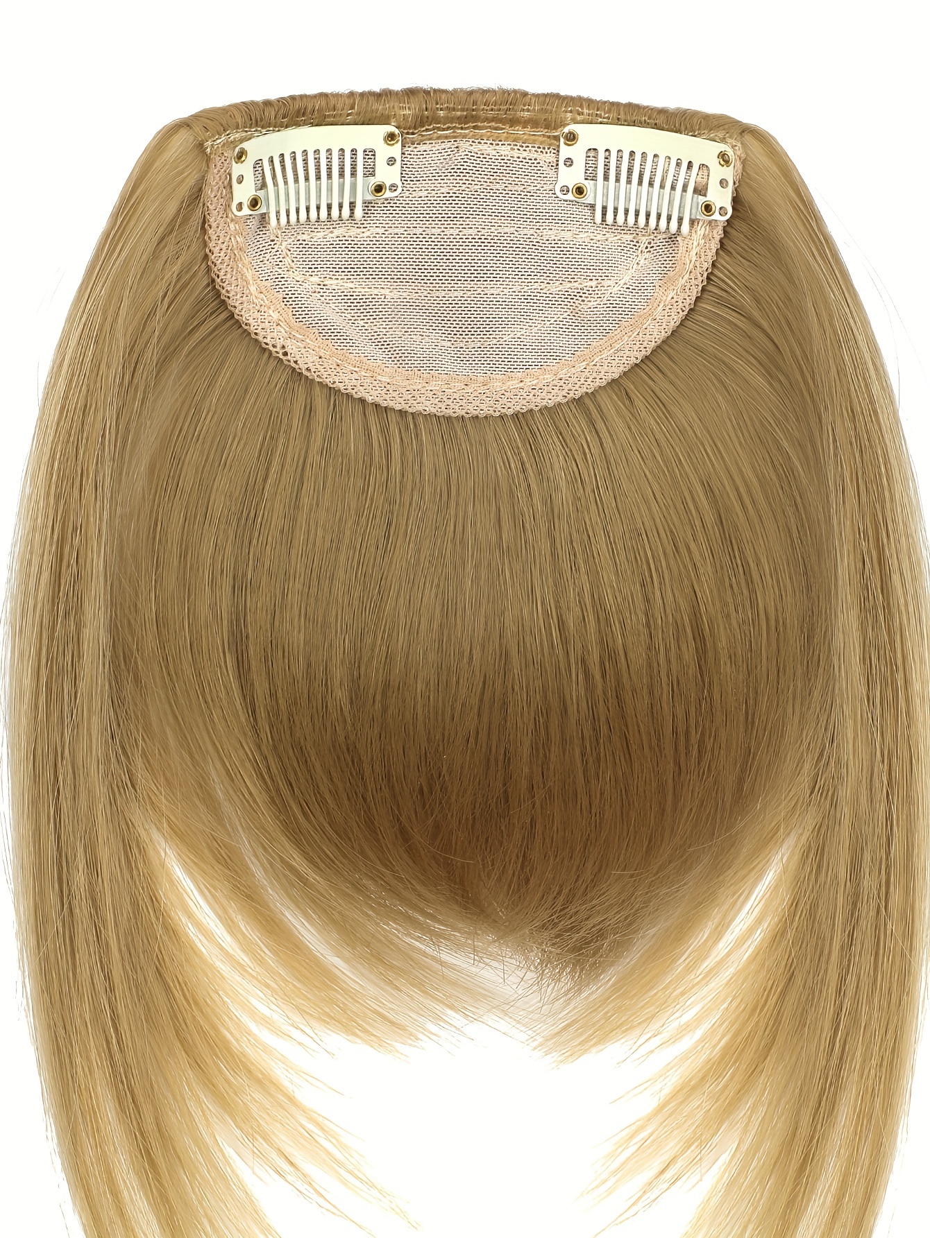 synthetic wig with 12 inch bangs on   suitable for daily   ladies details 29
