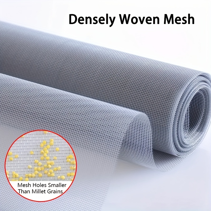 large mesh screen measuring 120x900cm protects against mosquitoes and insects allows for breathable ventilation and is suitable for windows doors and  