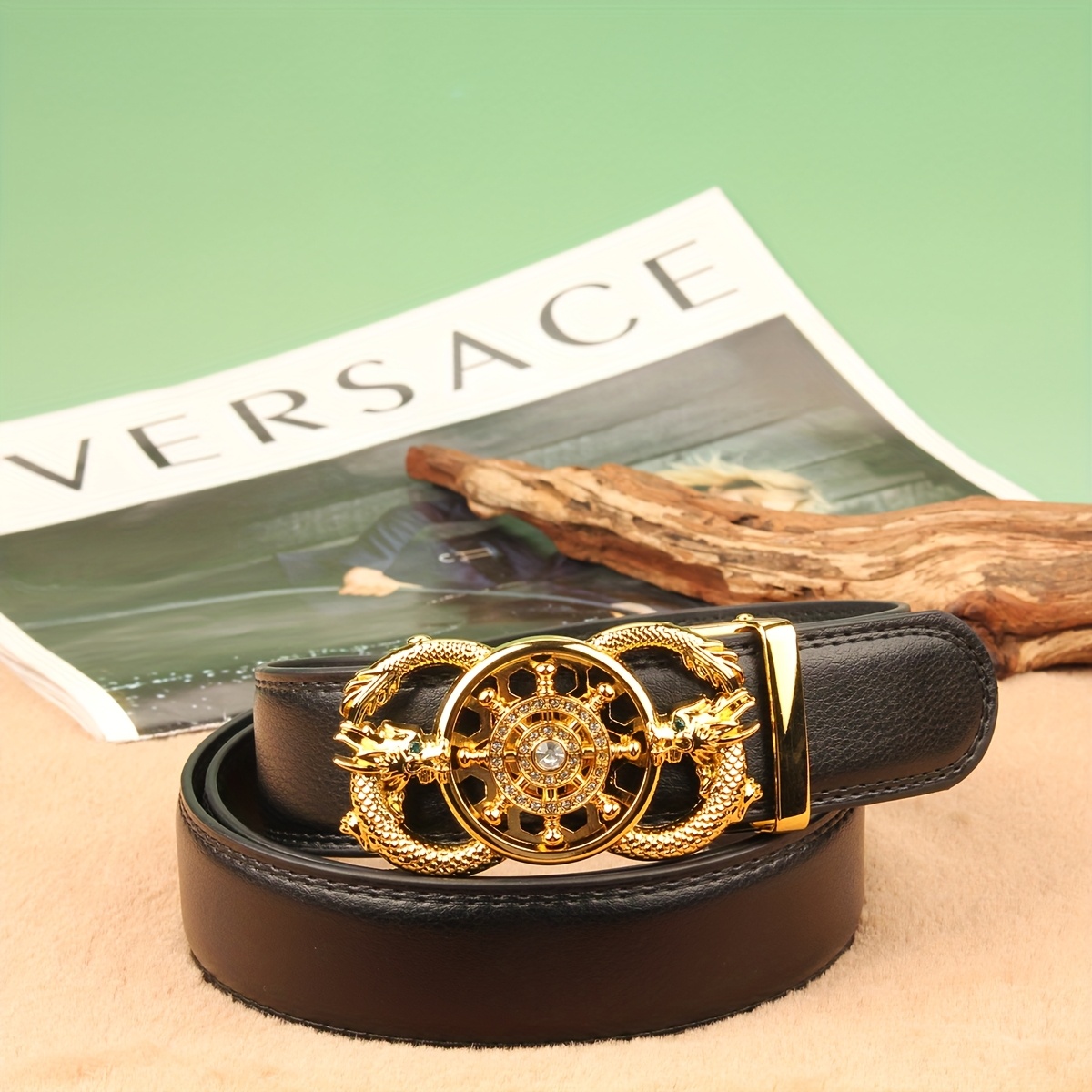 Double Loop Dragon 110 Long Automatic Bucket Strap Extended Men's Strap
