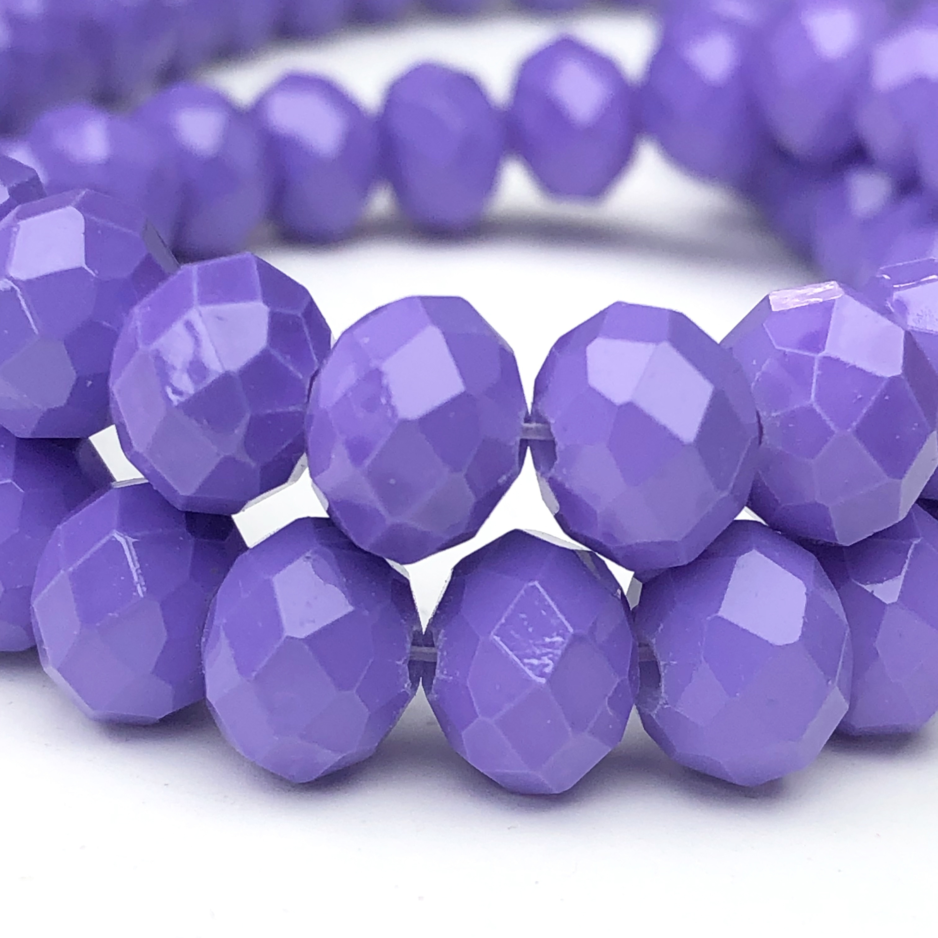 

Annebeads Lavender Purple Cut Round Beads, 3/4/6/8mm, Faux Crystal For Diy Bracelets, Earrings, Necklaces, Jewelry Making, Bridal Accessories, Crafts & Sewing Supplies