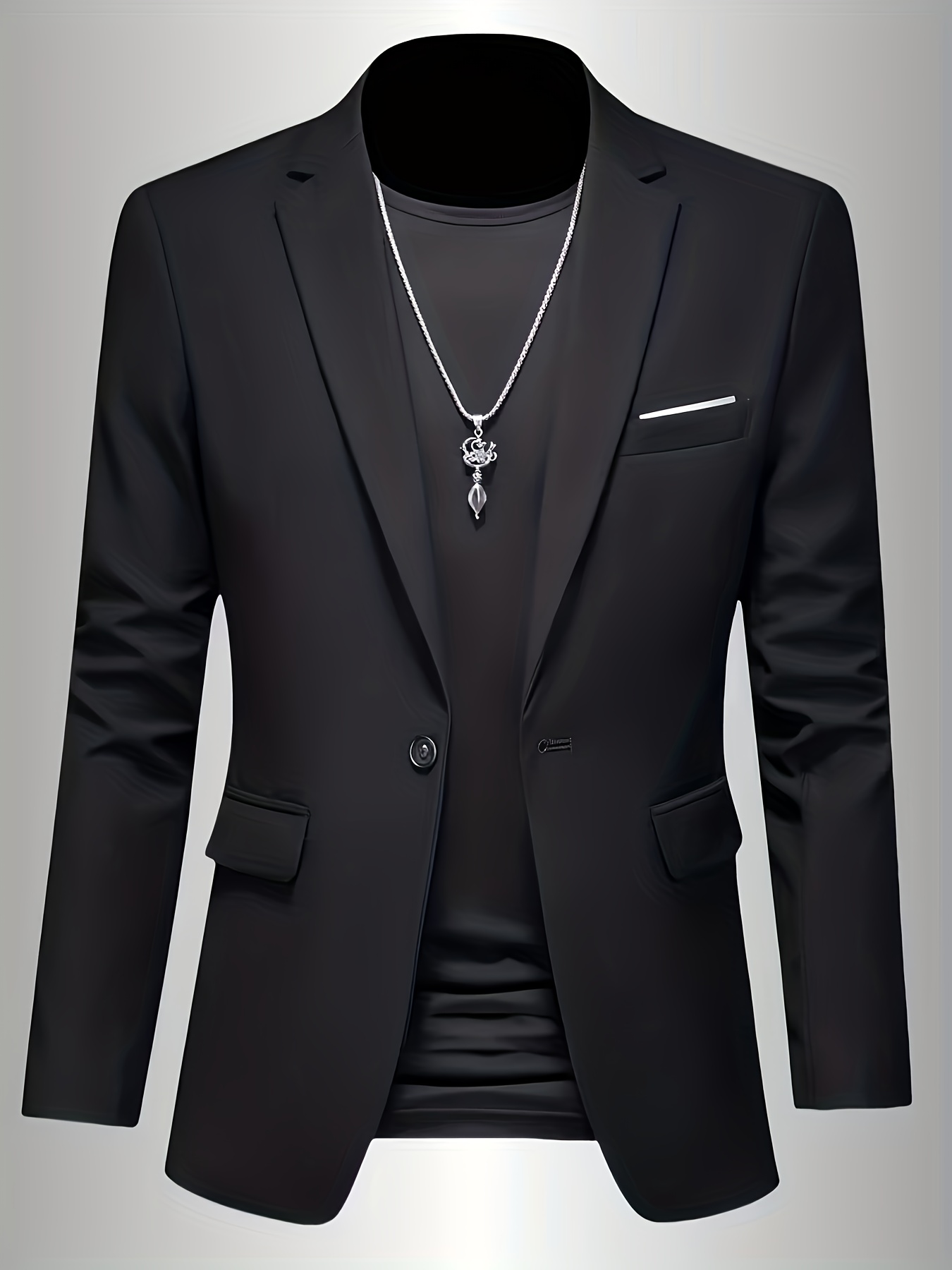 item picture mens casual suit top with   fit trendy and   suit top