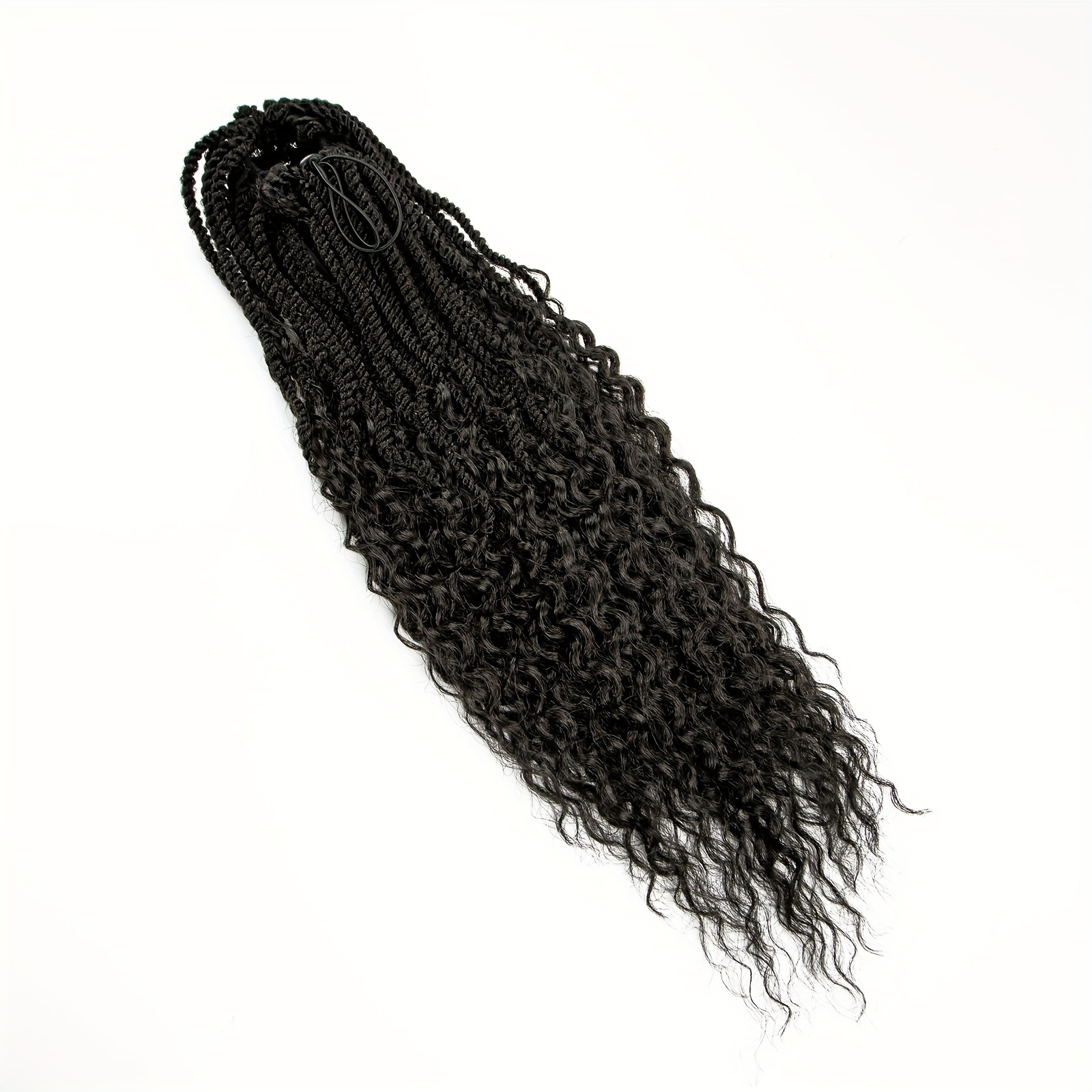 elegant synthetic braided ponytail extension for women versatile hair accessory suitable for   tones details 4