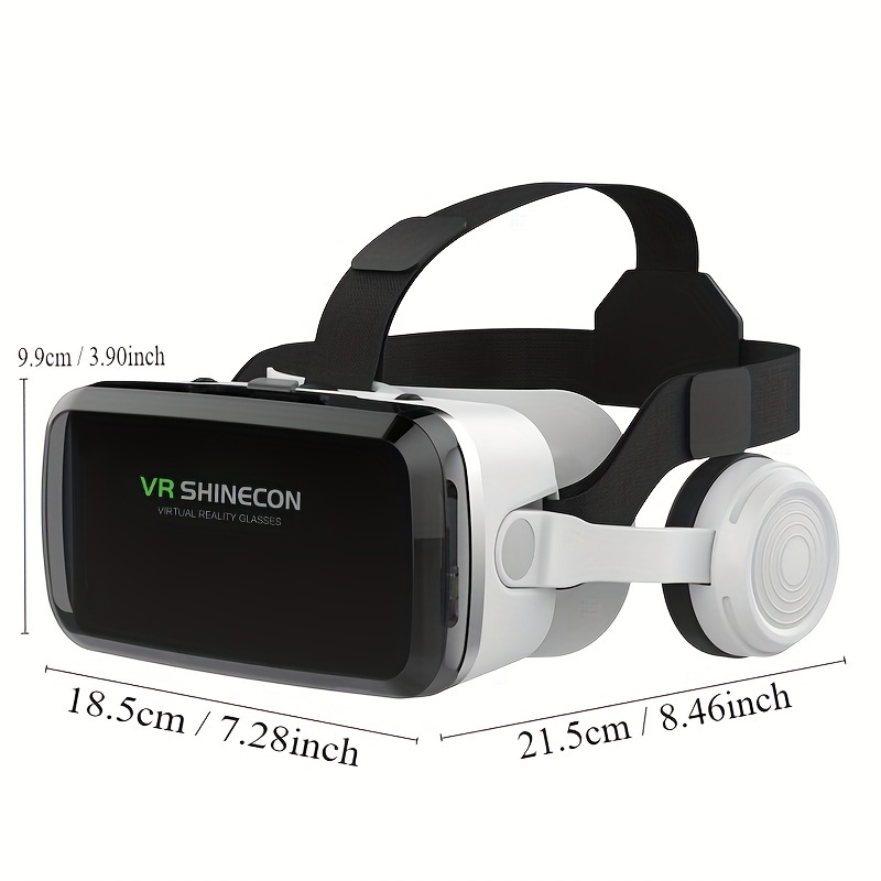 Gafas Realidad Virtual Sc-g04bs Versión Móvil Auriculares Bluetooth Vr  Descarga Videos Realidad Virtual En Alta Calidad Colócalos En Centro Gafas  Verlos, Efecto Zoom Estereoscópico, Compatible Tamaños Pantalla 4.7 7.2 -  Juguetes - Temu