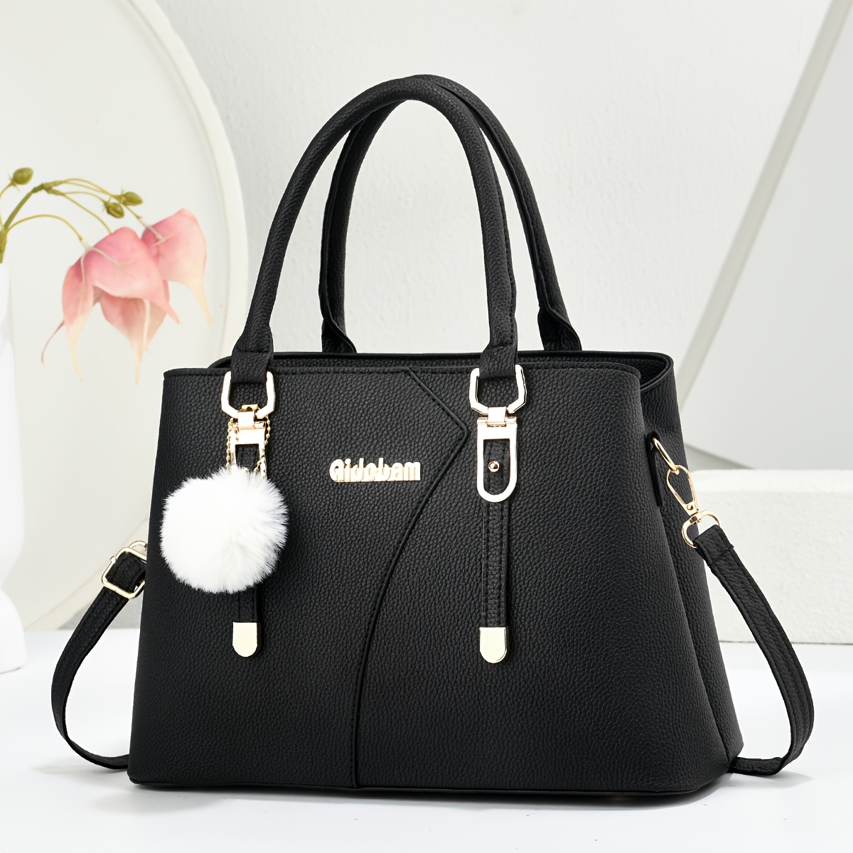 TEMU Borsa tote da donna, borsa a spalla a tracolla di grande capacit�, regalo di compleanno, regalo per o fidanzata, borsa da pendolare versatile