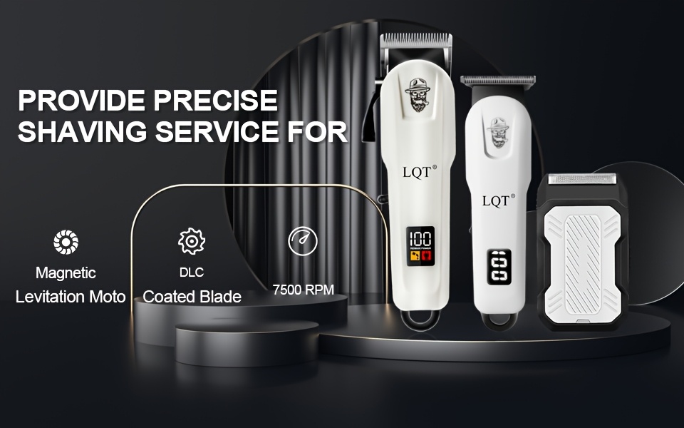 Q Tondeuse Électrique Sans Fil, Performance Puissante sans Obstruction, Léger et Portable pour un Coiffage Rapide – Le Nouveau Favori des Essentiels de Toilettage #TondeuseSansFil #EssentielD'été #LégerPortable