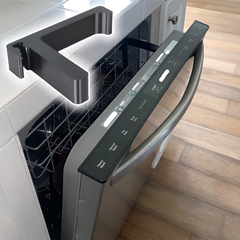 Image of 1pc Dishwasher Door Prop Opener Your Dishwasher Door Propped Open. Prop Open Dishwasher For Quick Drying | Attaches To Dishwasher Rack