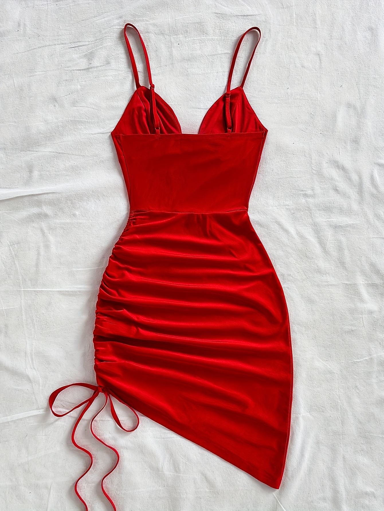 hot red bodycon dress Sophia Red Off The Shoulder Dress