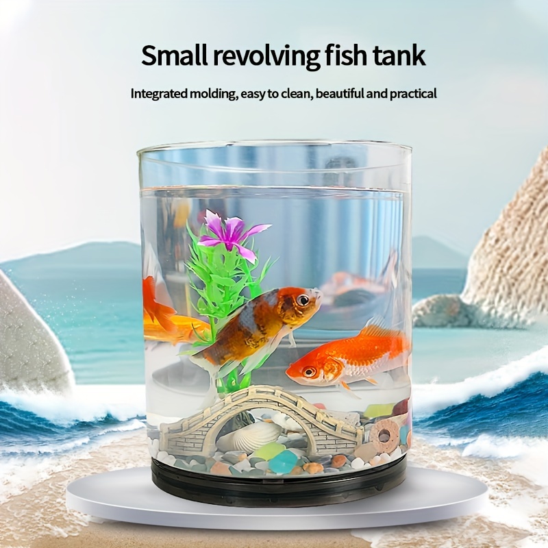 Hanging Glass Transparent Fish Tank Bowl Creative Mini Aquarium Mini Fish  Tank