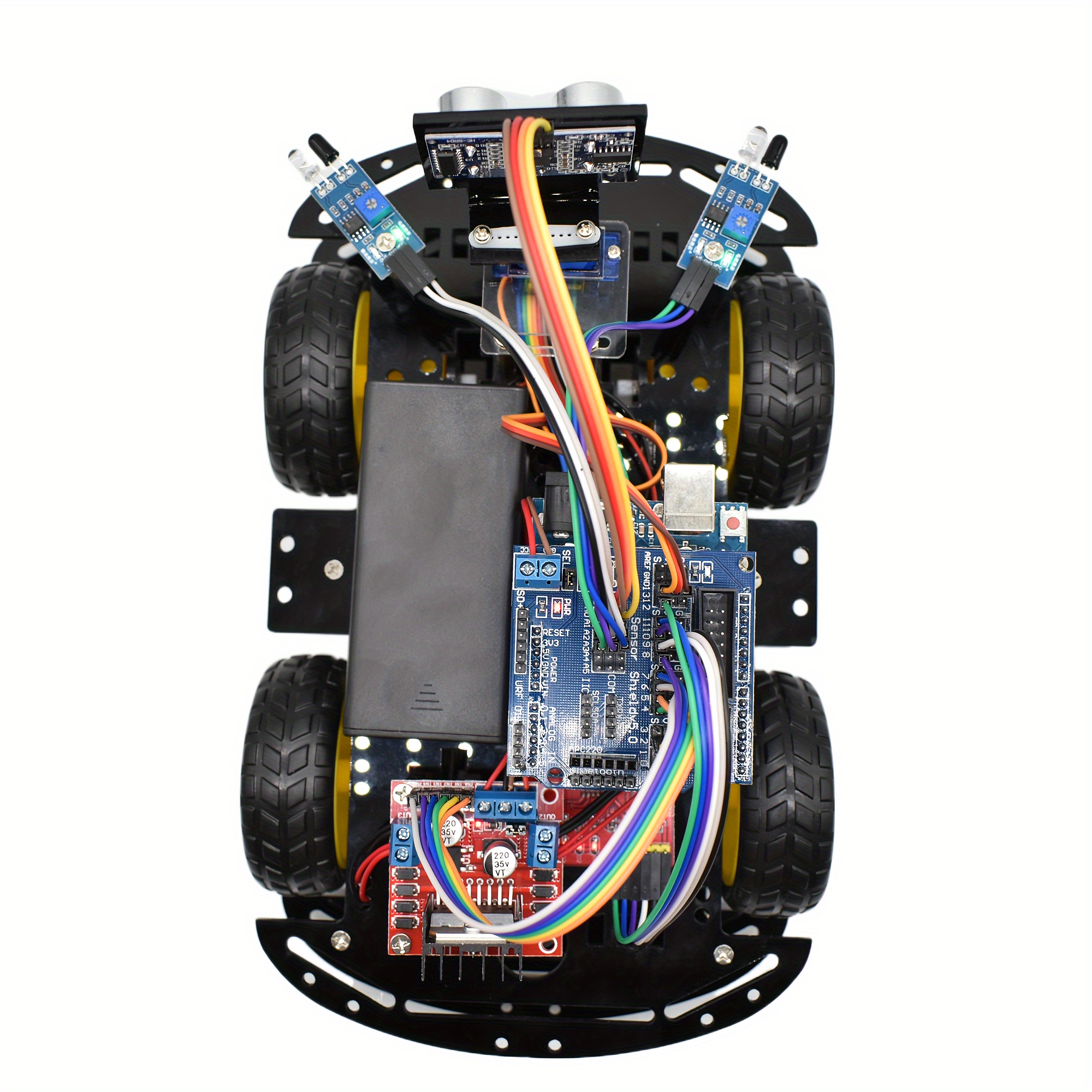 4wd Smart Automation Robot Car Kits Project Diy Upgraded - Temu