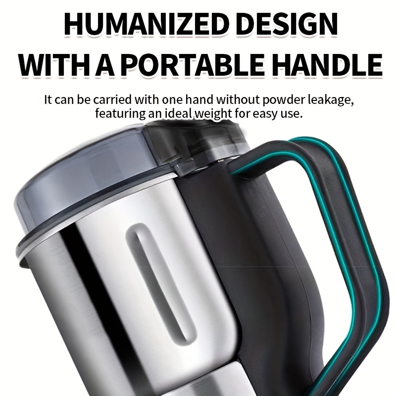 [Electric Grinder] 1 Large Multifunctional Electric Grinder, American Plug, Whole Grains Milling Machine, Which Can Grind Ingredients/Coffee Beans/Seasonings, Etc., Suitable For Home Kitchens (Not Wet Grinding)