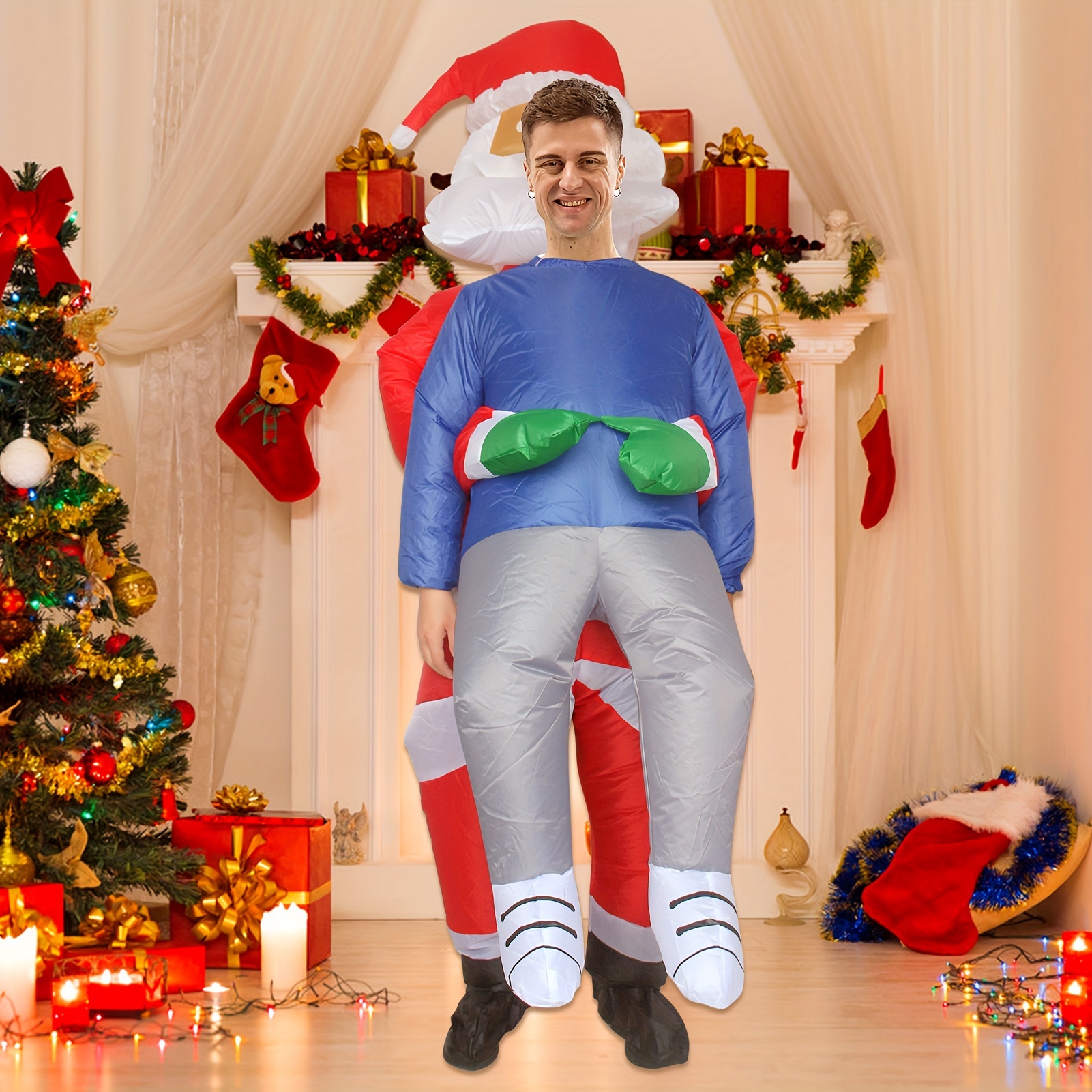 

Inflatable Costume Person - Polyester For Christmas And