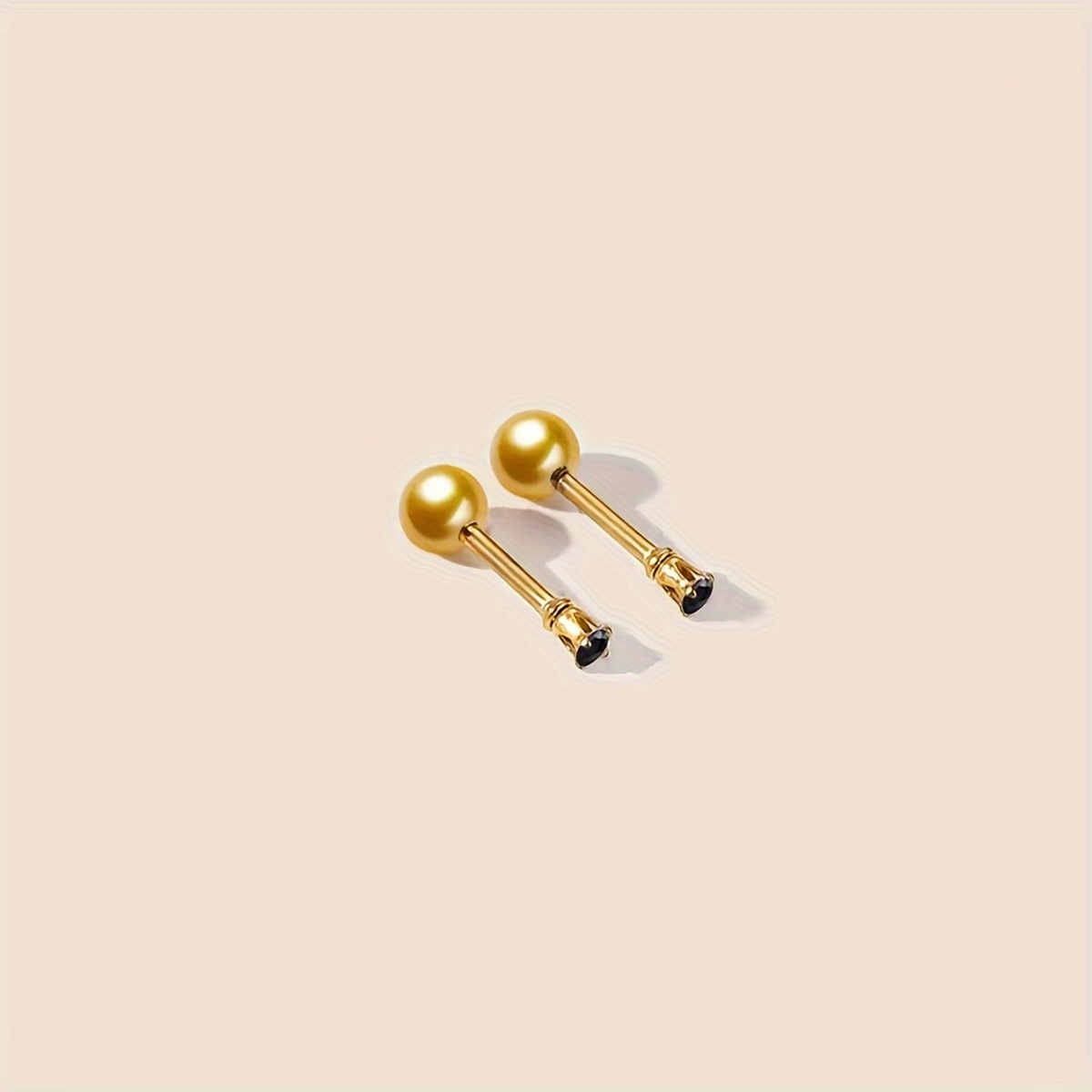 Fashionable Zirconia Hypoallergenic Small Stud Earrings