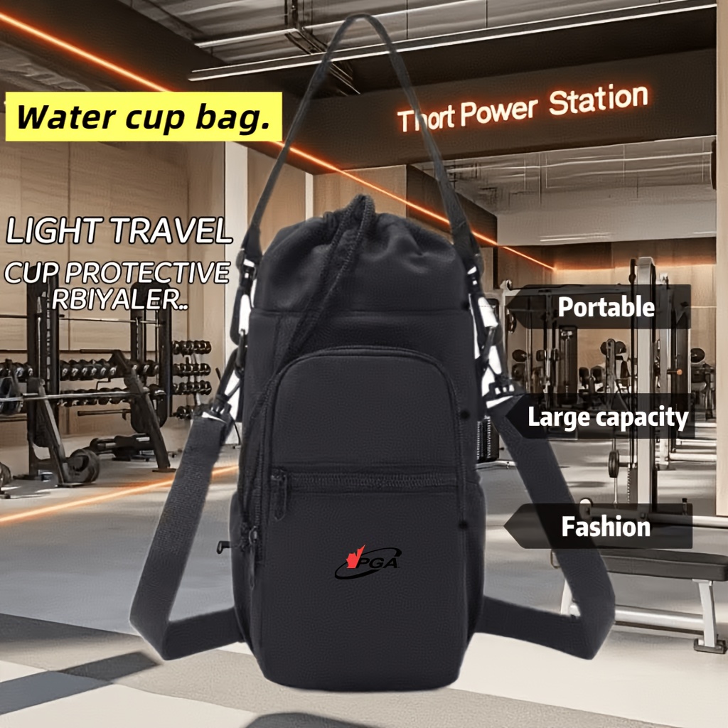 TEMU Pga Of Canada Water Bottle Bag Portable Fashion Outdoor Sports