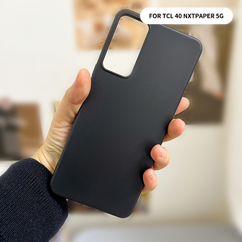 Brand Phone Case Suitable Tcl 40 Nxtpaper Black Soft - Temu