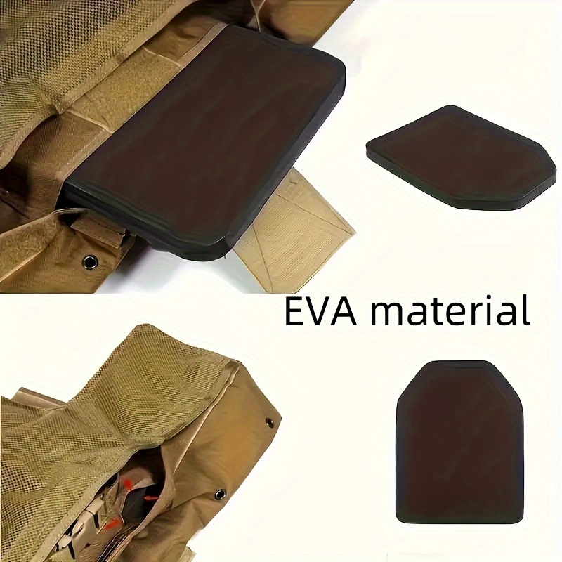 

2pcs, Eva Shock-absorbing Board, 11.81in * 9.84in, Outdoor Equipment Vest Plate
