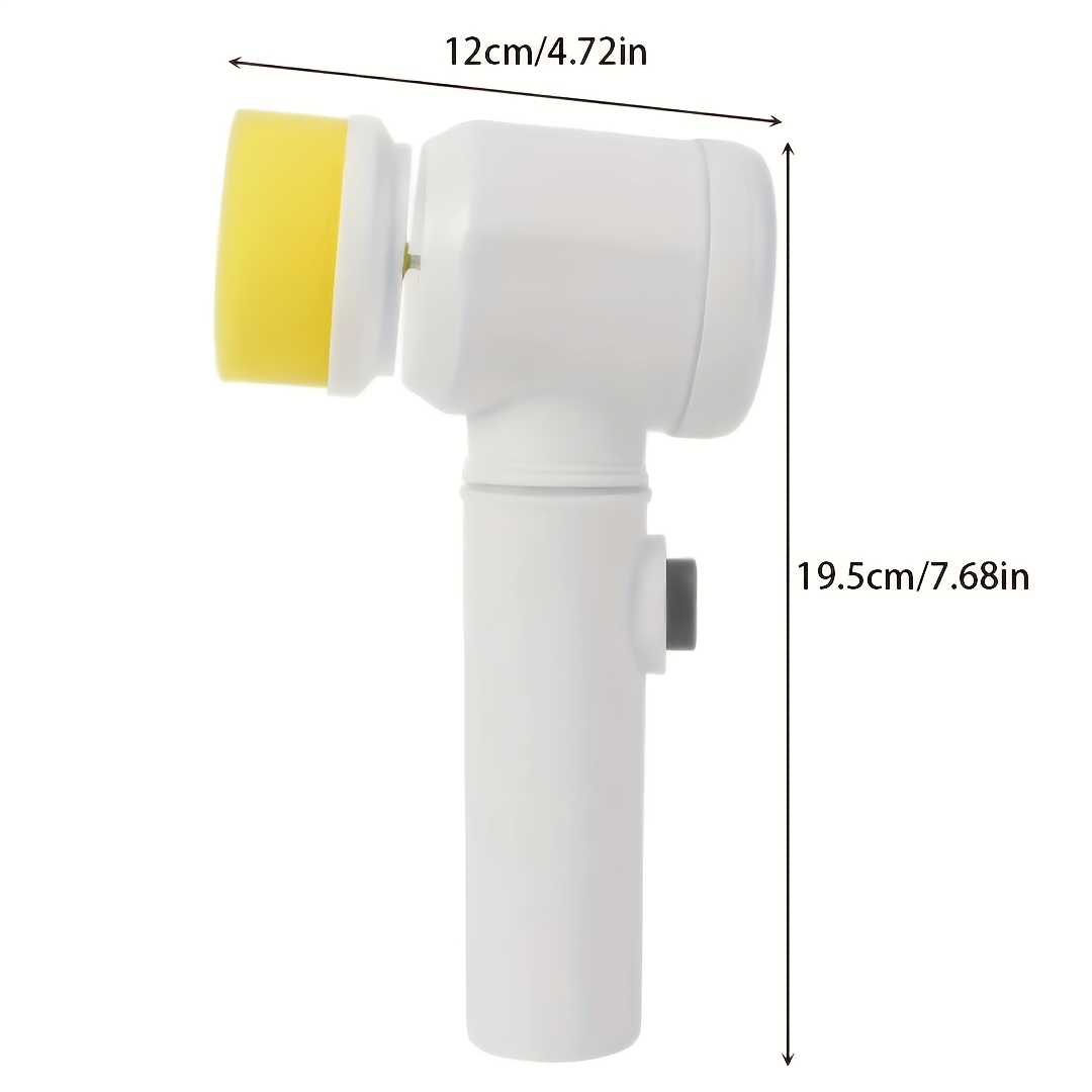 electric pot brush for household kitchen handheld fully automatic pot dish and plate scrubbing powerful in removing scale and grease non stick to oil multi functional cleaning brush Product details 6