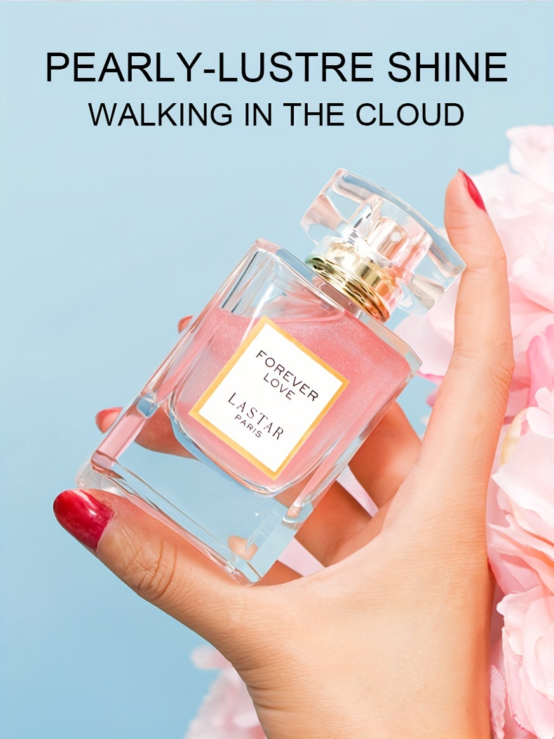 Forever Love Lastar Paris Women's Perfume, 55ml - Elegant Floral Fragrance Spray with Rose, Jasmine, Vanilla, Patchouli - Long-Lasting Scent for Charm & Attraction, Perfect for Holiday Parties