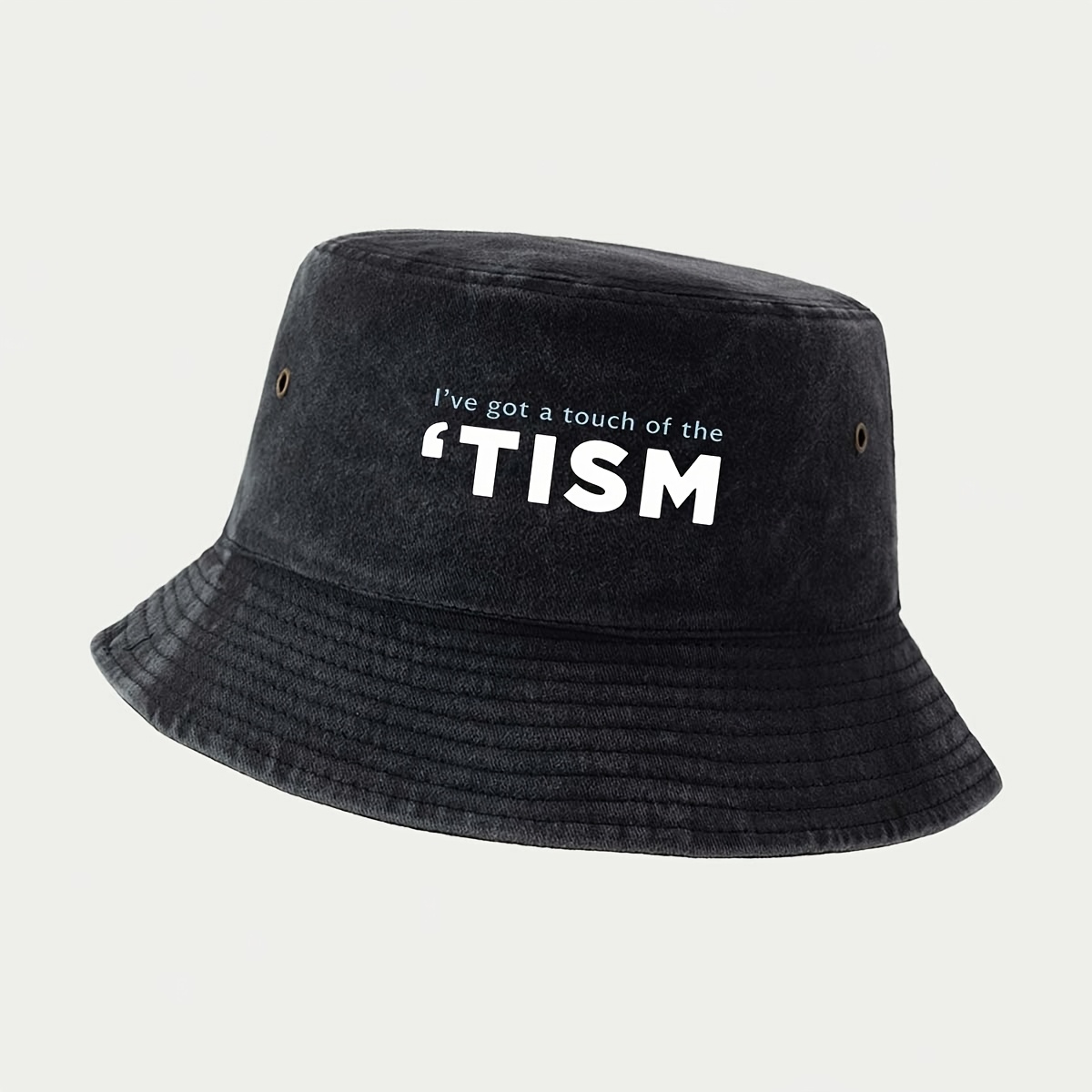 TEMU High Quality Got A Touch Of The ' Self-deprecating Humorous Slogan Printed Pattern Fisherman Hat Fishing Lure Regular Fishing Hat Foldable