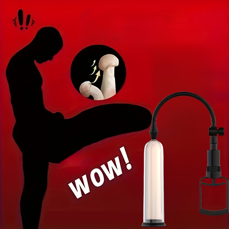 ручний пеніс-насос - вакуумне пристрій з прозорим циліндром та чорним шлангом, без батарейок, переносна іграшка для дорослих для чоловіків і жінок, міцний   для задоволення та непомітного використання, інтимна, елегантний циліндричний  , гладке покриття Опис товару 1