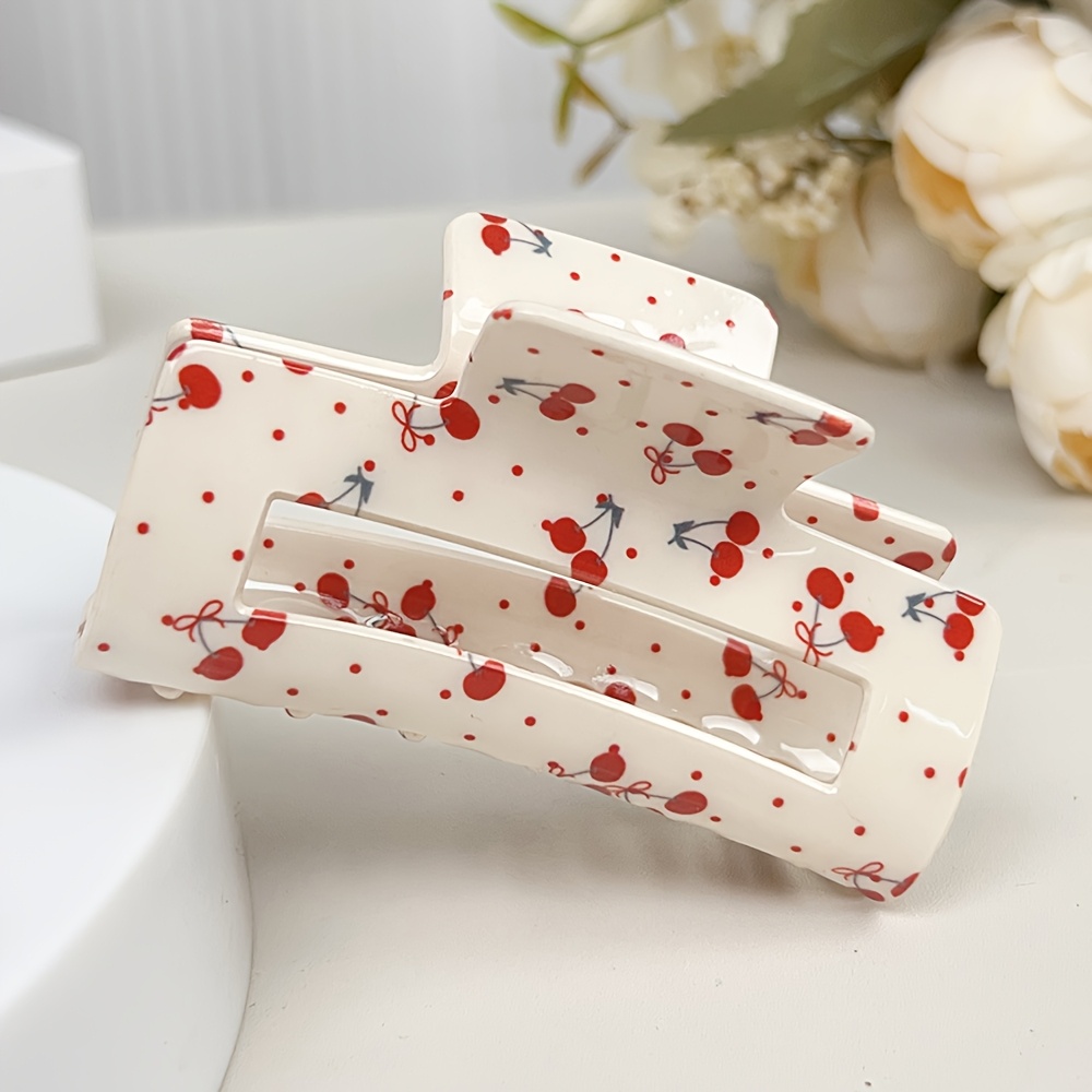 Image of Non-slip Vintage Claw Clips For Thick Hair Elegant Spring Hair Additions For Women, Cute For Daily/party/bridal Hairstyles