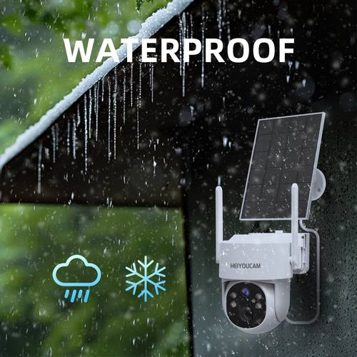 security camera outdoor solar security cameras wireless outdoor with smart siren spotlights 3mp color night ai human detection 2 way talk human tracking