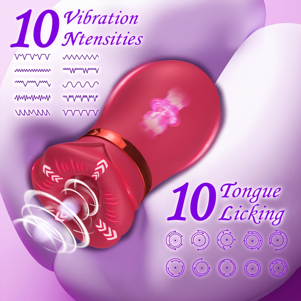 rose oral toy The Male Rose Pro Oral Sex Stroker main image 0