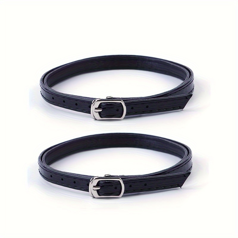 A Pair Of Decorative High Heel Straps Designed To Prevent Slipping, Featuring Adjustable Non-slip Toe Laces For Sandals