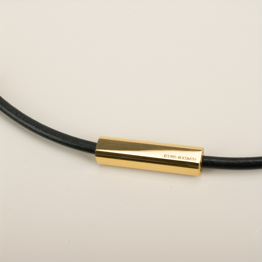 BLKSMTH Women's Leather Collarbone Necklace Gift