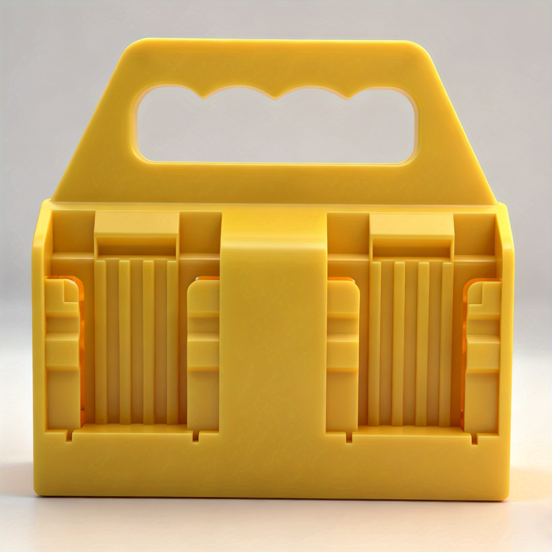 TEMU Porte-batterie pour 20V, support de rangement pour batteries de 2,0Ah à 10,0Ah, étui de transport portable pour batteries avec poignée/base