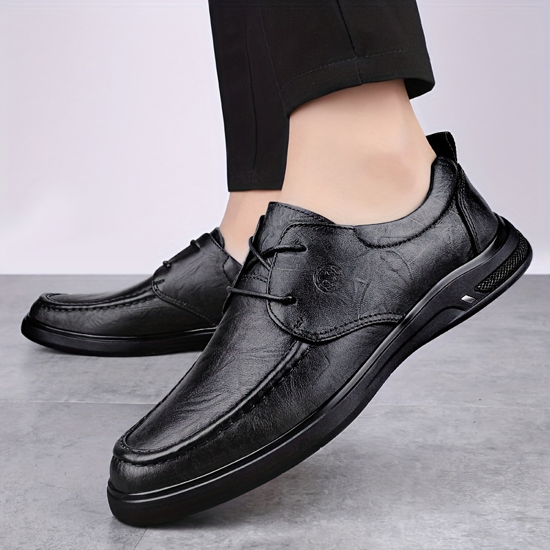 mens stylish brown casual sneakers lace shoes with rubber sole