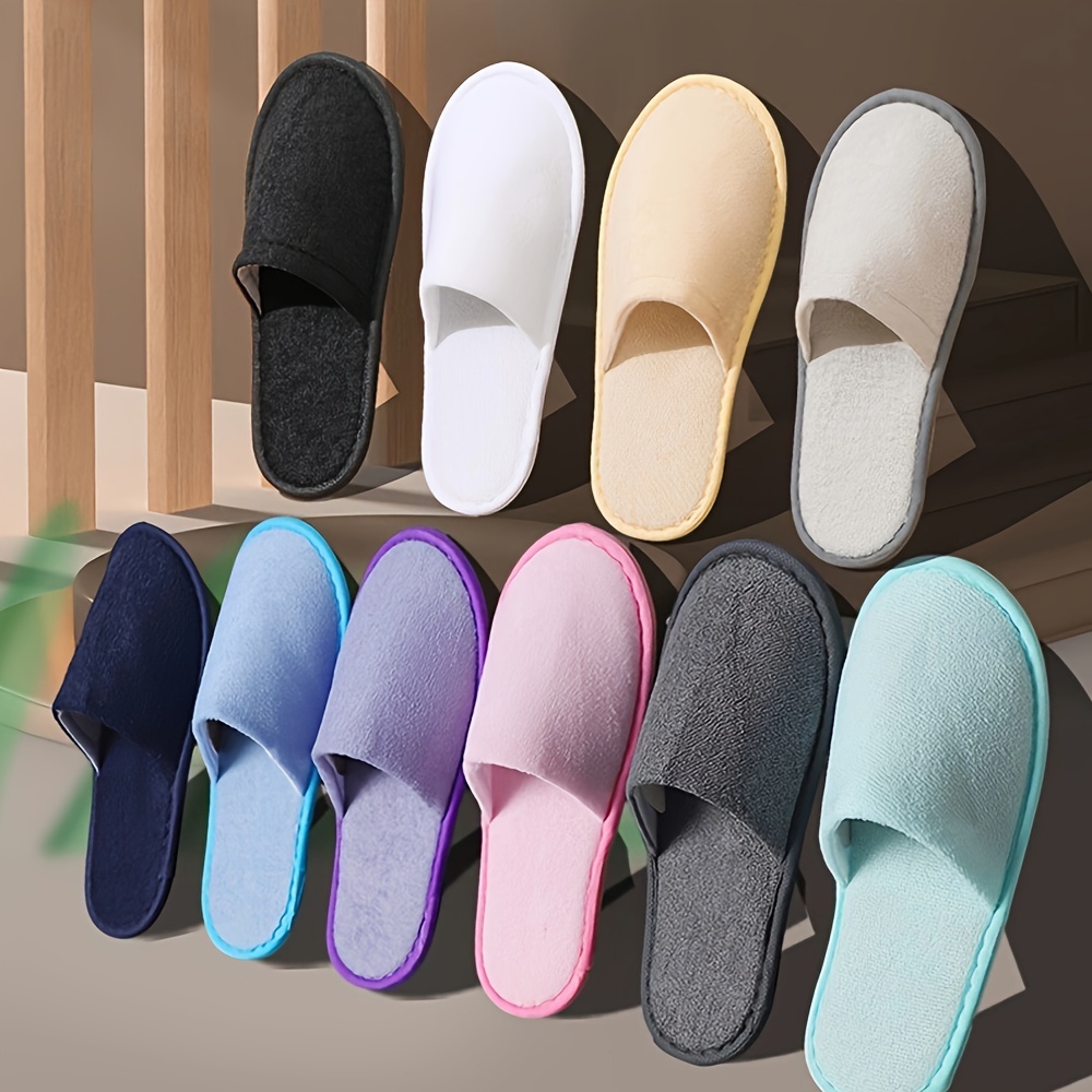 luxury spa disposable slippers breathable non Temu Australia