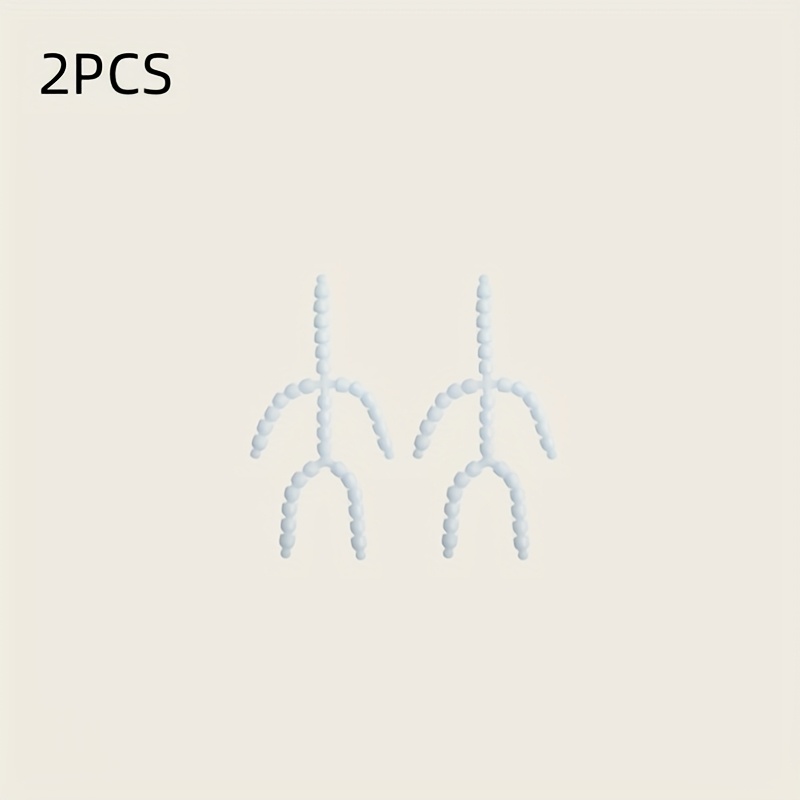 Image of 2pcs Plush Toy Skeleton To Doll Plastic Support Additions - Removable Plastic Skeleton, Suitable For Plush Animals And Bear Crafts, Body Joints, Puppet Frames