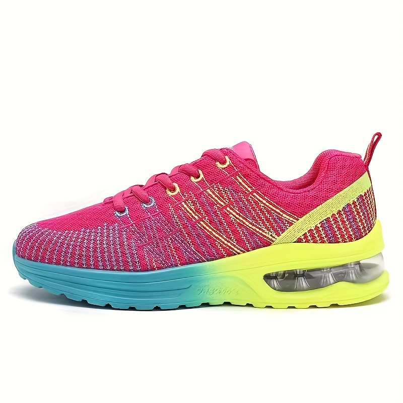 women's lightweight breathable slip resistant running shoes Temu