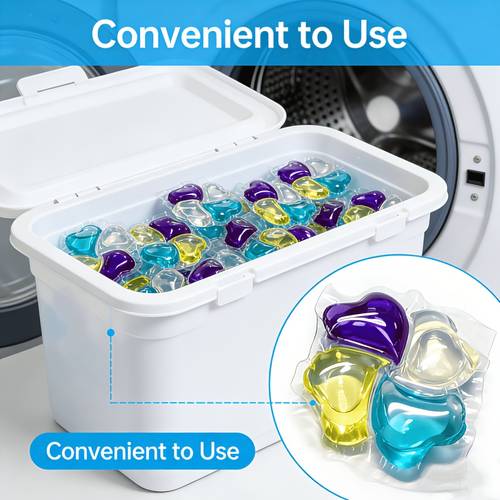 200g clover laundry pods fresh minimalist style deep clean and long lasting fragrance and no residue home machine wash daily use travel essential
