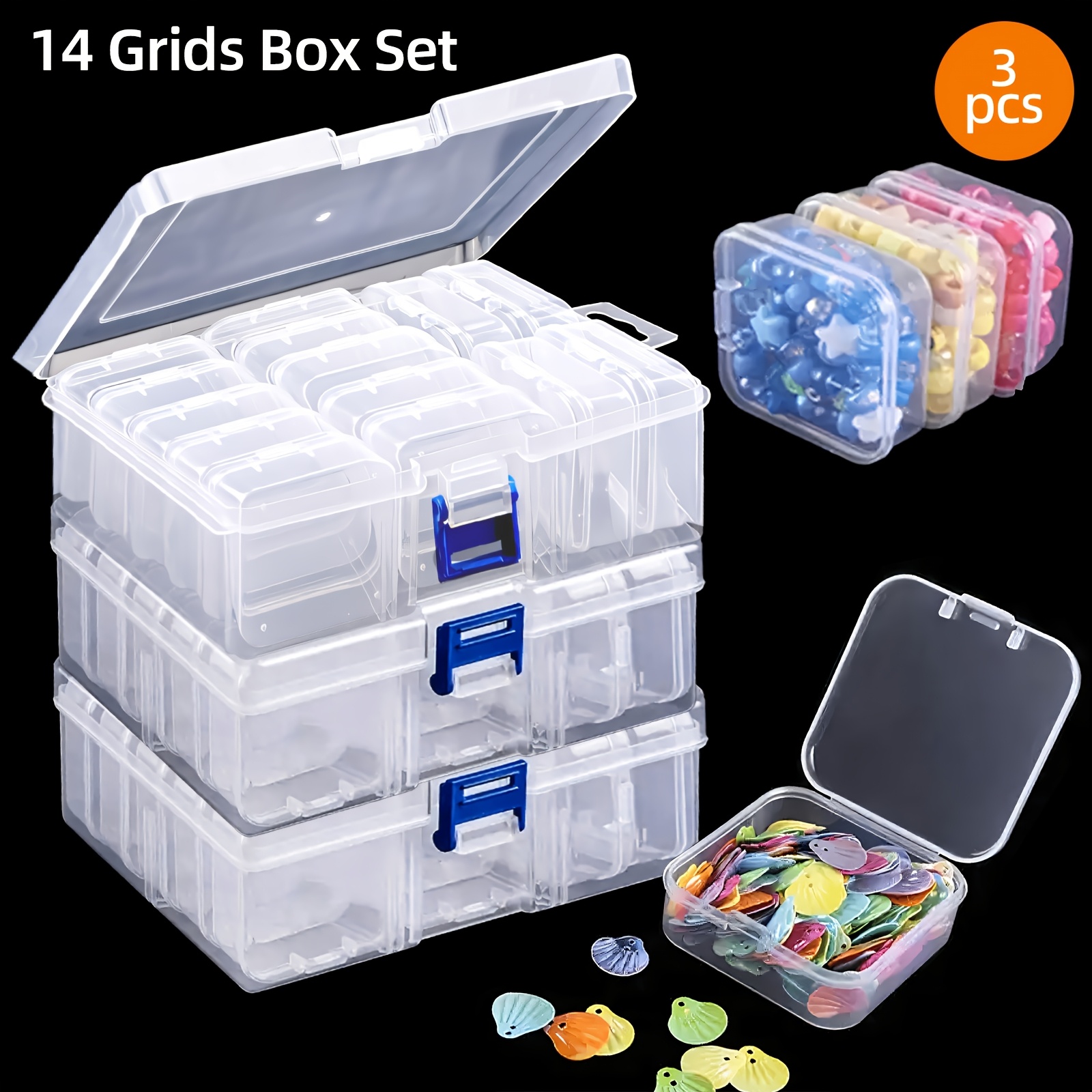 big cool tackle box THKFISH Waterproof Fishing with 3500 Fishing Gear Box, Blue St. Croix TRIS70MF Triumph Boat Lines & Dock Ties and a leadersafe for Reel Spooling (Style):Left-Handed Reel Spooling w/ Amnesia Butt Section