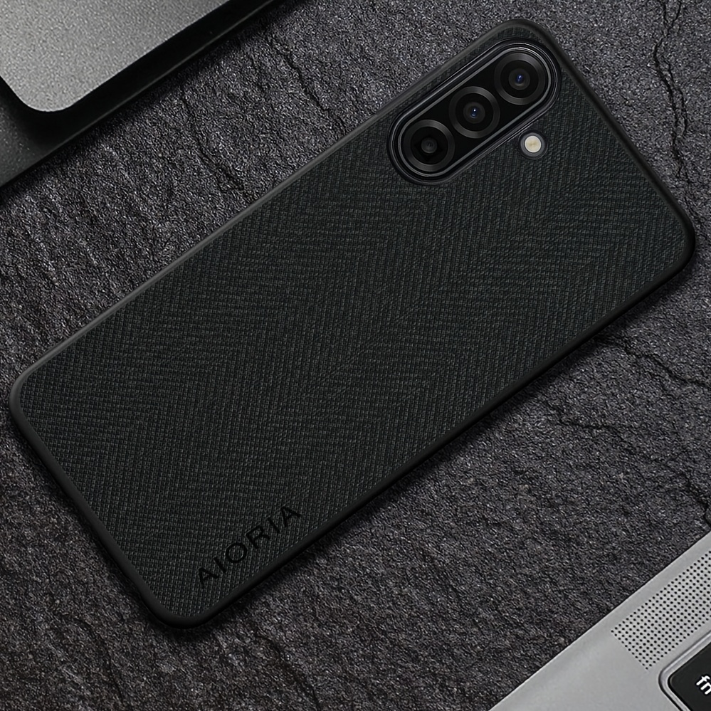 TEMU Phone Case - Case For For Galaxy A07 A17 A06 A56 A26 A36 A06 A16 A25 A50s A50 A30s A55 5g Weaving Pattern Business Back Cover For For Galaxy A07