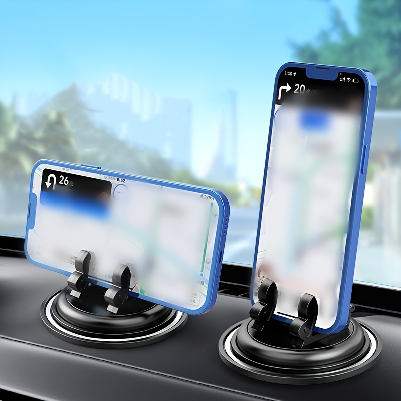 

Car Mounted Mobile Phone Holder, Car Dashboard Navigation Bracket, Anti Slip Pad, 360 Degree Rotation, Horizontal And Vertical Screen Universal