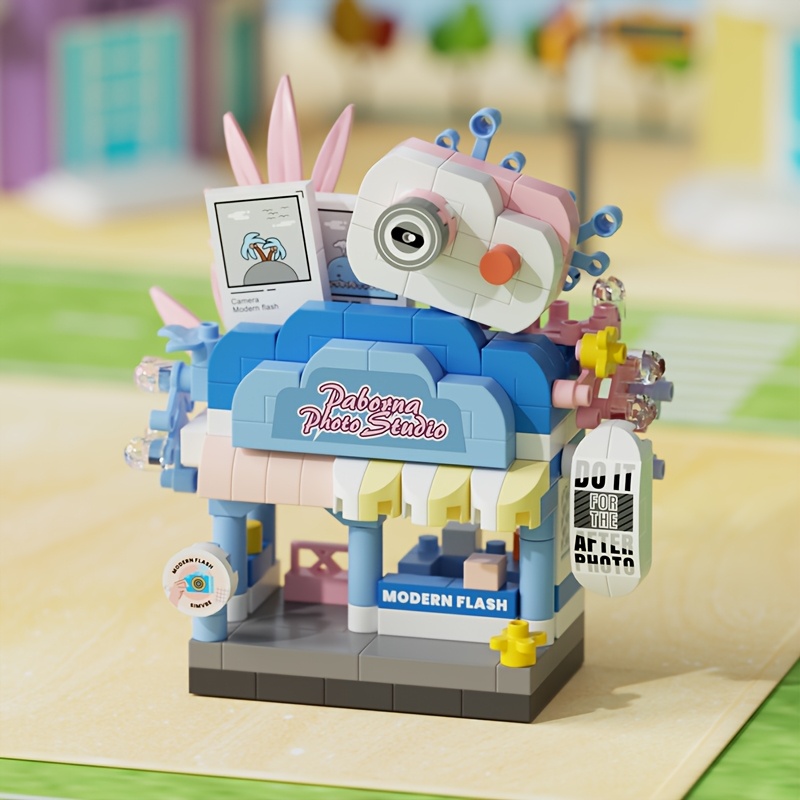 Micro Particle Building Block Street View Set