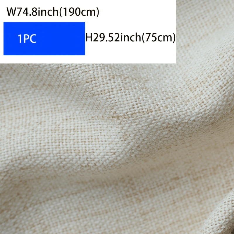 TEMU 1pc Privacy Curtain, Small Curtain, And Dust-proof Partition For Hiding Ugly , Suitable For Kitchen, Basement, Storage Cabinet Decoration