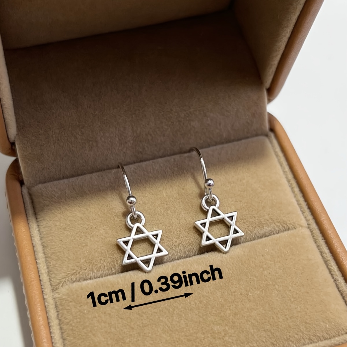 Mysterious Hexagram Guardian Drop Earrings — Unique Gift for Her