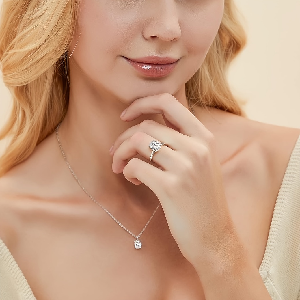 Women's Light Luxury Oval Cut Wedding Ring, Engagement Gift