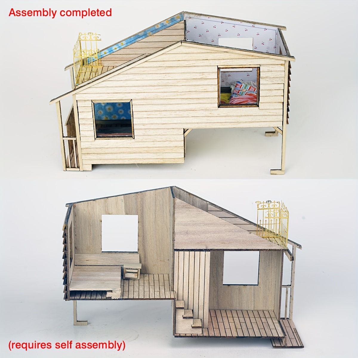 Assembly Architectural Model Sand Table Motor Home Building Components