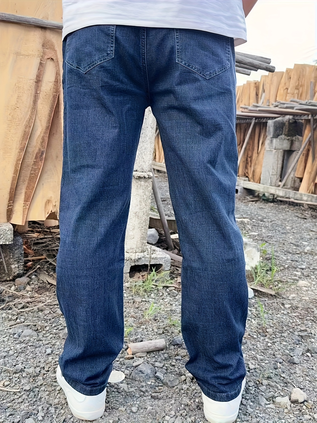 Men'S Casual Date And Work Business Stretch Slim-Fit Jeans